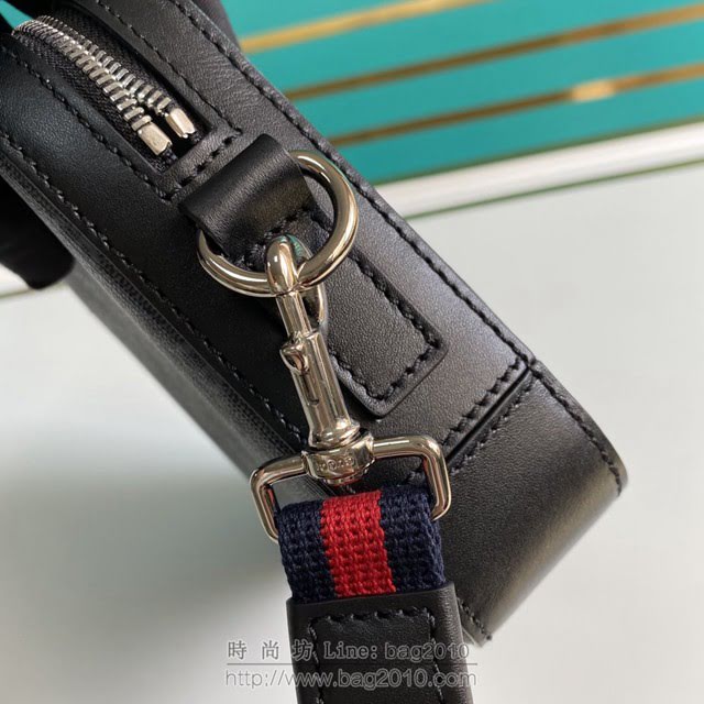 Gucci古馳包包 G家新款手包 495562 古奇黑色GG印花男士手拿包 gdj1461